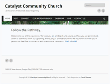 Tablet Screenshot of catalystcc.org